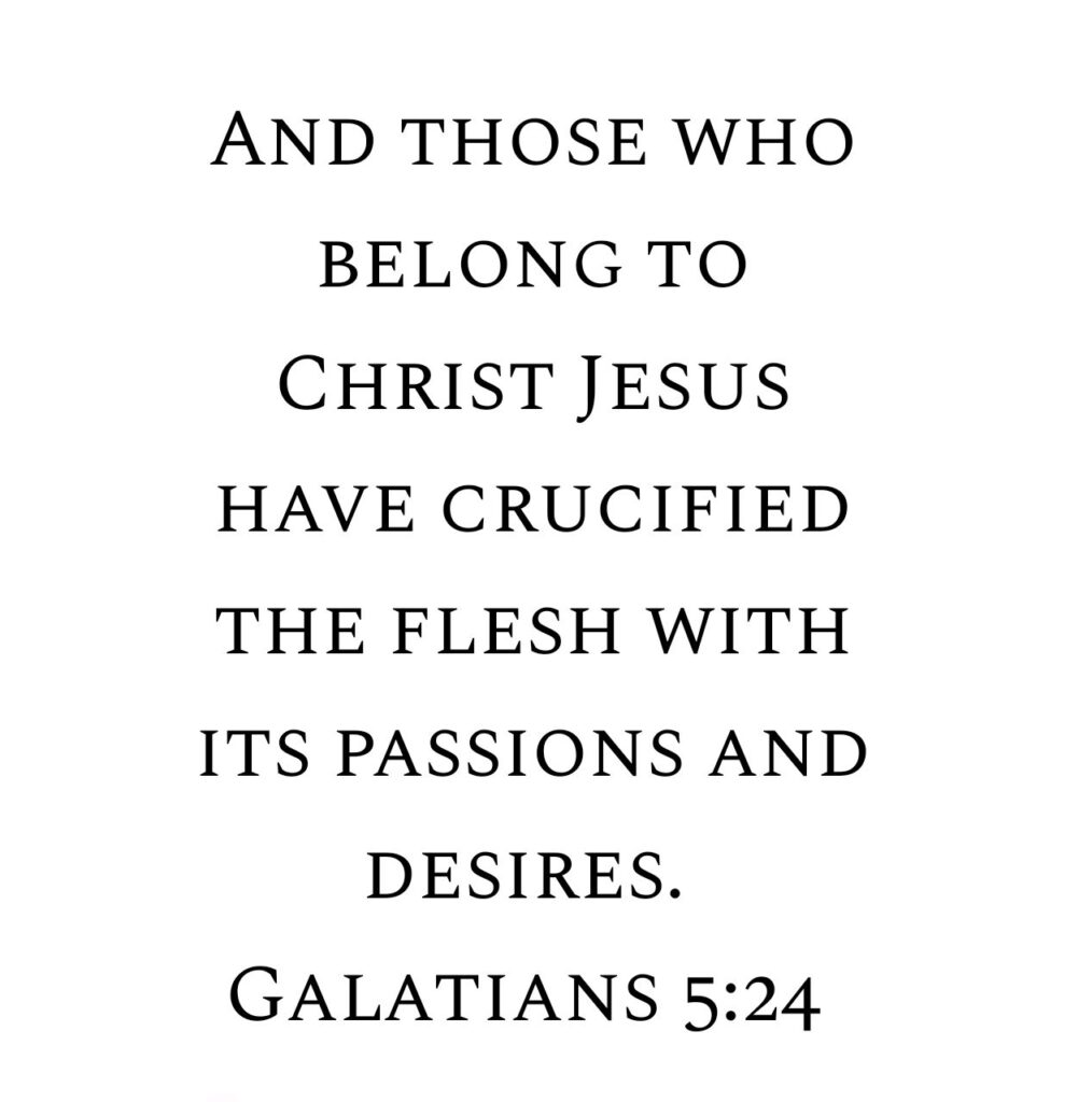 Galatians 5:24 ESV