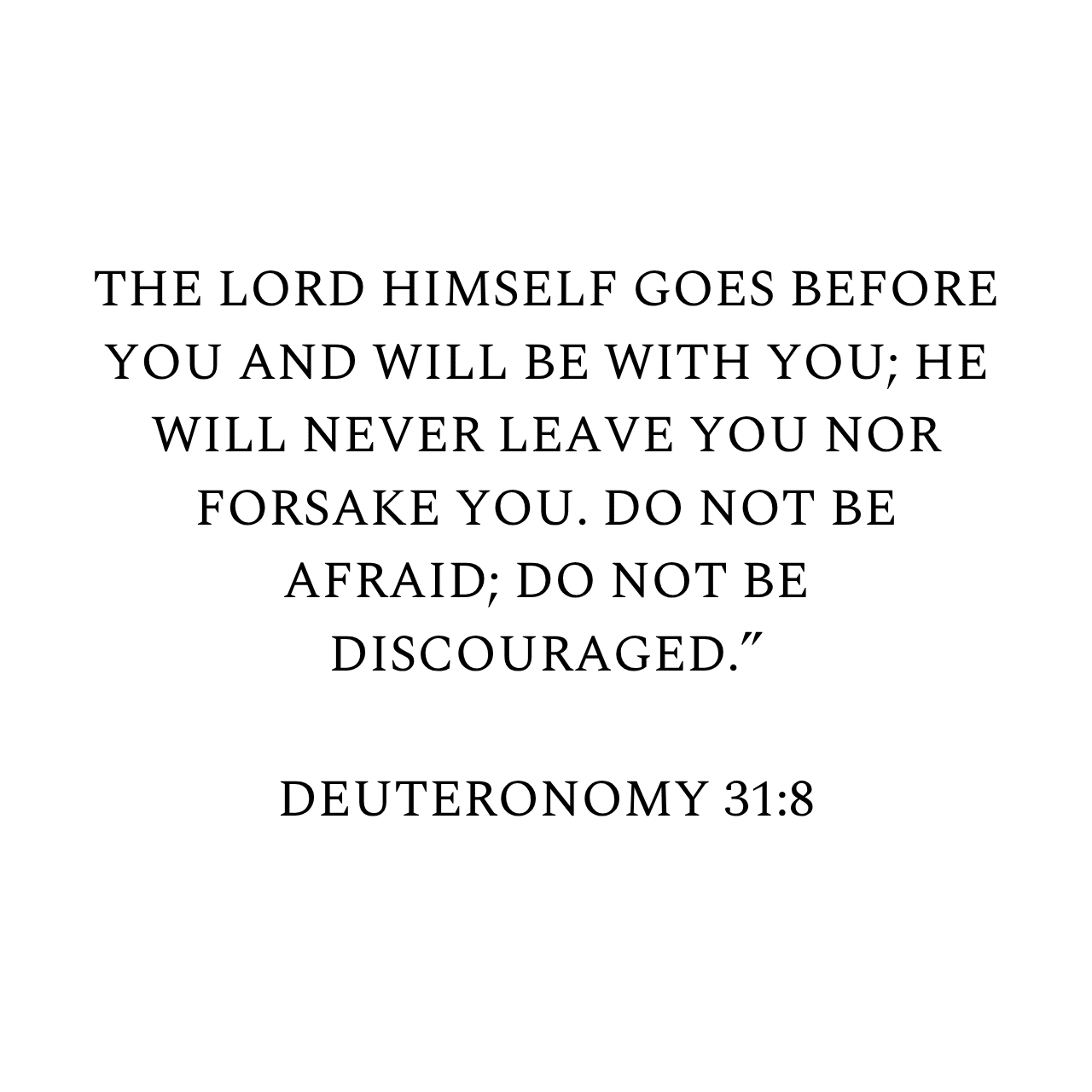 Deuteronomy 3:18 NIV